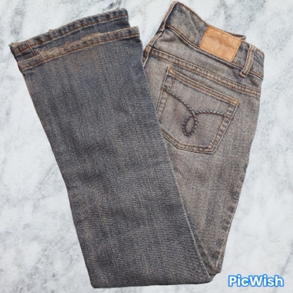 2/$40 Y2K Low Rise Blue Notes Jeans 27x30